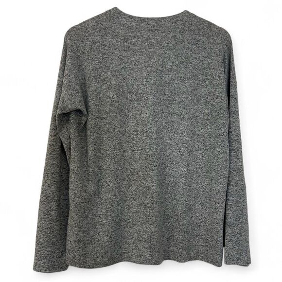 Rails Women’s Leigh Melange Grey Lightweight Pullover Sweater Size Small - Picture 2 of 5